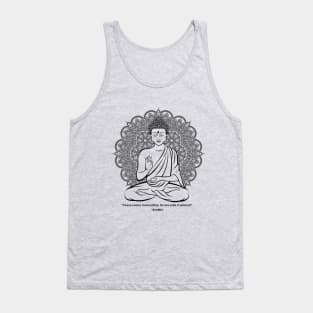 Mandala Meditating Buddha Tank Top